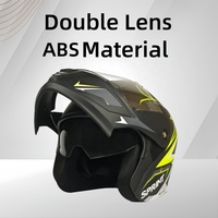 Casques de moto en promotion, unisexes, modulables, en ABS, pour motocross, personnalisables, fabriqués par des fabricants de motos