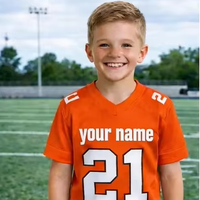 Jersey Sepak Bola Anak Kustom |   Kaos Sepak Bola Remaja yang Dipersonalisasi dengan Nama dan Nomor, Jersey Hari Pertandingan untuk Anak Laki-laki, Hadiah Tim Olahraga