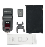 Flash Speedlite Profesional para Cámara DSLR Godox TT520II con Señal Inalámbrica Integrada de 433MHz Compatible con Zapata de Canon, Nikon y Sony