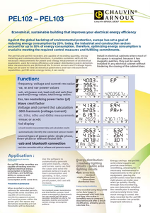 Analizador de Calidad de Energía Trifásico PEL103 de Francia - Product Image 4