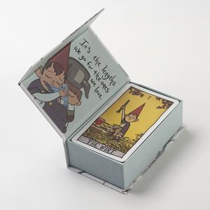 Jeu de cartes de tarot fantastiques, boîte en papier personnalisée avec finition brillante, coins carrés, design personnalisé - Product Image 1