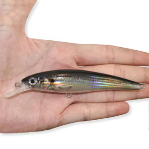 <span class=keywords><strong>Fil</strong></span> d'appât artificiel en ABS et métal à travers le leurre de pêche Jerkbait méné flottant pour les espèces cibles de <span class=keywords><strong>truite</strong></span> dans les rivières - Product Image 3