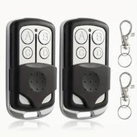 Control Remoto Universal para Puerta Corredera Automática YET019, 433MHz, Código Variable y Fijo, Copia Universal, 4 Botones, Batería AAA