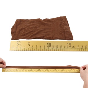 Bán Buôn 2 cái/gói Khỏa Thân Màu Đen Tóc Giả Stocking Mũ Stretchy Close End Tóc Thoáng Khí <span class=keywords><strong>Net</strong></span> Nylon Stocking Tóc Giả Cap Cho Mặc Tóc Giả - Product Image 3