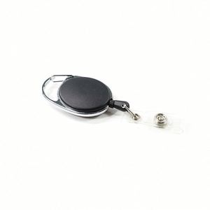 Wholesale Custom Retractable Id Badge Holder Name Badge Holders Id Card Clip Retractable Pull Badge Reel - Product Image 2