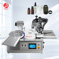 Machine de remplissage automatique de liquides pour bouteilles et canettes avec pompe magnétique pour cosmétiques, boissons, jus, crèmes, gels, confitures et liquides visqueux