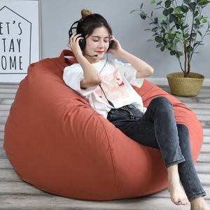 IStapromo No Filling Waterdrop Style Lazy <b>Sofa</b> Bean Bag Living Room Simple Single Person Bean Bag Hotel Bath Furniture Fabric - Product Image 1