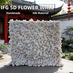 Rouleau de mur végétal artificiel 5D style naturel 8x9ft pour décorations de jardin et de maison pour Thanksgiving - Product Image 6