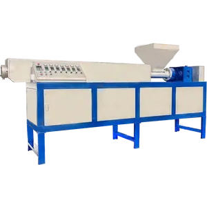 Máquina de fabricación de tubos de PE de plástico, extrusora de tubos de plástico de un solo tornillo de alta eficacia, línea de producción de tubos de PVC HDPE