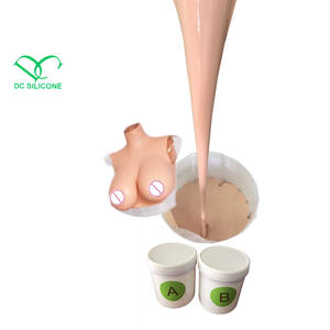 Caoutchouc de silicone liquide rtv2 de qualité alimentaire pour la fabrication de gode de pénis de sein artificiel <span class=keywords><strong>prothèse</strong></span> <span class=keywords><strong>oreille</strong></span> main pied - Product Image 1