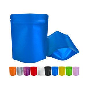 Customized Mylar <b>Bag</b> Stand up Recyclable Ziplock Pouch Child Resistant Slider Zipper <b>Bag</b> Square Bottom <b>Bag</b> Food Candy PE - Product Image 1