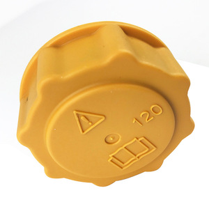 Bouchon de radiateur de voiture, bouchon de réservoir de liquide de refroidissement en plastique jaune pour Ford Fiesta OE 7267969, numéro de pièce 180901129 - Product Image 2