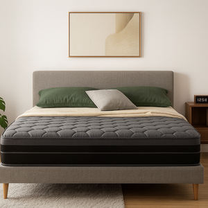 Venta al por mayor Hotel <span class=keywords><strong>King</strong></span> Queen tamaño 180X200 cama comprimida espuma viscoelástica y colchones de látex para dormitorio - Product Image 1