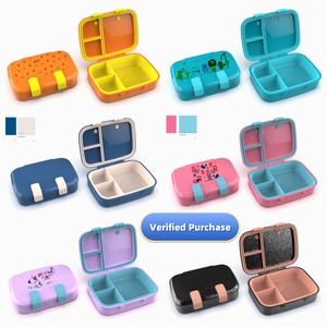 Lonchera Patentada al por Mayor para Estudiantes, <span class=keywords><strong>con</strong></span> Compartimentos, Libre de BPA, Compatible <span class=keywords><strong>con</strong></span> NDA, para Niños - Product Image 6