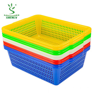 Panier à linge rectangulaire en rotin, moulé par injection plastique, nouveau design, vente chaude, pour rangement du linge - Product Image 6
