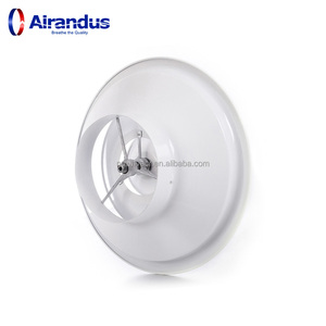 New hvacr cd-re Vòng Trần khuếch tán âm thanh Trần khuếch tán nhôm bên ngoài thời tiết louver Vent HVAC Hệ Thống Các bộ phận - Product Image 5