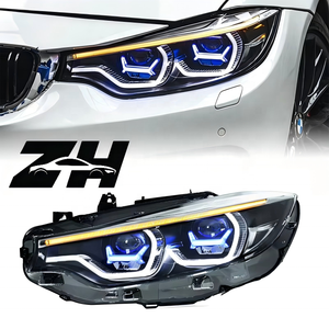 Prodotto Più Venduto: Fari LED Modificati a Doppia Lente Stile Cucchiaio per BMW Serie 4 F32, Gruppo Fari Anteriori - Product Image 1