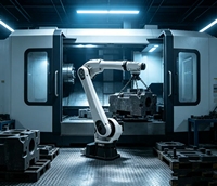 Bras de robot industriel à 6 axes, creux, ZDGT2518, charge utile de 25 kg, portée de 1808 mm, pour soudage, manutention et assemblage