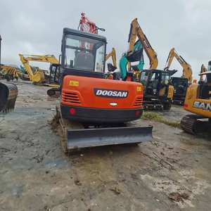 Mini pelleteuse sur chenilles Doosan DH55 DH60 d'occasion de Chine Hitachi Kubota Bobcat Isuzu Pompe à moteur Composants du noyau à vendre - Product Image 4