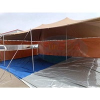Tente de théâtre imperméable structures en tissu résistant au feu chapiteaux tente extensible bédouine pour mariage en plein air