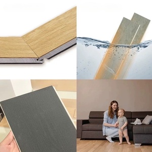 Nhà Máy Số Lượng Lớn Bán 100% Không Thấm Nước 5Mm SPC Interlock Đá Nhựa Composite Sàn Vinyl Cho Phòng Tập Thể Dục Và Phòng Trang Trí - Product Image 6