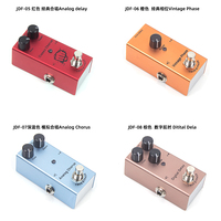 Nouvelle Arrivée Pédale d'effets pour guitare électrique OEM Mini Vintage Overload Compression Distortion Digital Delay Vente au détail