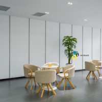 Panneaux de séparation de bureau modulaires pliables modernes avec cadre en MDF et en aluminium pour une utilisation scolaire et sportive