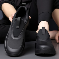 Chaussures de randonnée pour hommes, baskets légères, respirantes, doublure en mesh, à enfiler, chaussures de voyage décontractées, chaussures de course