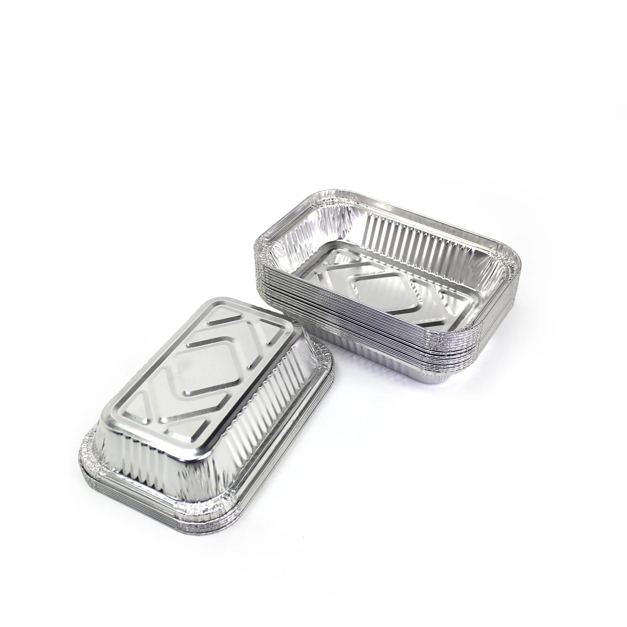 Chinese supplier's disposable heatable aluminum foil container / tray / lunch box for food packaging