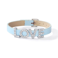 Vente chaude : Lettres coulissantes en métal avec strass de 14 mm (A-Z) – Accessoires DIY étanches pour colliers, colliers pour animaux, bracelets et bracelets de poignet