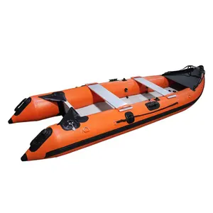 Kayak tiup kustom 2 orang, perahu dayung, kapal memancing, perahu dayung