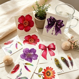 Tatuajes Temporales para Niños, Lindas Pegatinas <span class=keywords><strong>de</strong></span> Dibujos Animados con Diseños Variados, Tatuajes Corporales Impermeables para Niños, Recuerdos para Fiestas <span class=keywords><strong>de</strong></span> Cumpleaños - Product Image 3