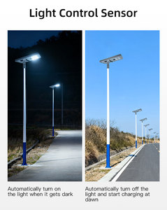 HK Mistai 8000Lm อลูมิเนียม90W 3000K-6000K Ip65ไฟกลางแจ้งพร้อมแผงพลังงานแสงอาทิตย์ไฟถนนโซล่าเซลล์สำหรับอุตสาหกรรมฟาร์ม - Product Image 4