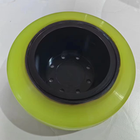 Roue motrice à pression en polyuréthane PU durable TCM NICHIYU NISSIAN YU02F20TU 394x152 mm
