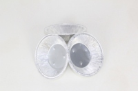 Contenant en aluminium compostable de qualité alimentaire, format mini, résistant au four, moulé en pulpe, pour les entreprises de restauration éco-responsable
