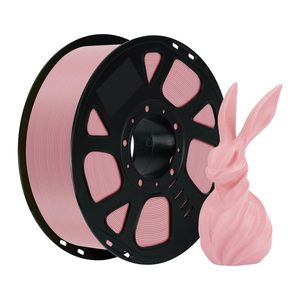 Filament 3D NOVISON haute vitesse PETG rose 1,75 mm, câble plat, matériau consommable pour imprimante 3D, 240°C - Product Image 1
