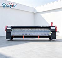 Impresora de Formato Ancho Yinghe de Gran Productividad, Modelo de 3200 mm con 8 Cabezales 512i para Impresión de Pancartas y Pósters de Gran Tamaño