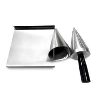Nouveau moule commercial pour rouleaux de crème glacée, grand moule conique pour façonnage rapide à la main, outil pour rouleaux de crème glacée, moule pour croûtes de crème glacée