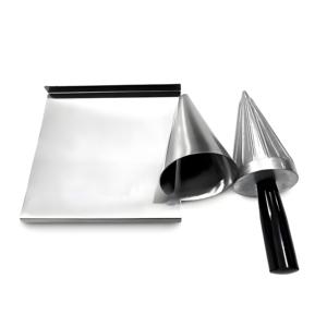 Nouveau moule commercial pour rouleaux de crème glacée, grand moule conique pour façonnage rapide à la main, outil pour rouleaux de crème glacée, moule pour croûtes de crème glacée - Product Image 1