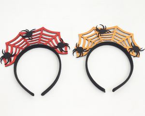 Accesorios para el Cabello, Diadema de Telaraña con Brillantina para Disfraces de Cosplay y Halloween - Product Image 3
