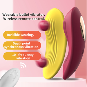 Female <b>Vibrator</b> Remote Control Strap-On 10 Frequency <b>Vibration</b> G-Spot Clitoral Stimulator Panty <b>Vibrator</b> USB Rechargeable IPX6 - Product Image 3