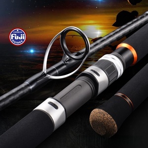 <span class=keywords><strong>Canne</strong></span> à pêche de haute qualité 2,88 m MH/H pour jigging côtier, carbone croisé, <span class=keywords><strong>40</strong></span>-<span class=keywords><strong>120g</strong></span>, avec guides Fuji, pour le lancer de leurres (popping) et la pêche au bar. - Product Image 1