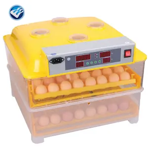 2020 nuovo prodotto 48/96 uova di gallina incubatrice portatile con incubatrice riscaldatore