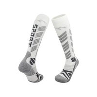LINGTU 8215 Chaussettes d'hiver chaudes en laine, épaisses, pour femmes et hommes, chaussettes lourdes en laine mérinos pour le ski, vente chaude