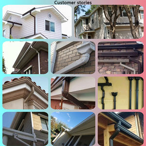 Pasokan pabrik mesin pembuat lentur mulus mesin pembentuk gulungan hujan siku Got Downspout logam portabel untuk ubin - Product Image 4