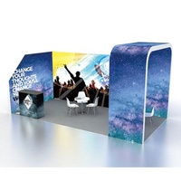 3x3 M Installation rapide Portable 10x10ft Tube en alliage d'aluminium Stand d'exposition pour stand d'exposition standard pour foire