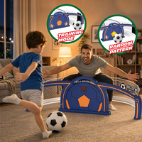 Jeu de football électronique MILI avec but et système de notation, 2 modes de jeu, entraînement de tir sportif en intérieur pour enfants