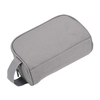 Oxford Tissu Étanche Épaissie Lunettes De Soleil Cas Durable Retangular Toilette Hommes Rasoir Poche Lavage Maquillage Sac avec Manipulateur
