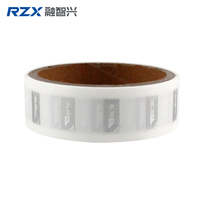 Mini Etiqueta NFC RFID de 13.56MHz, Chip Inlay Resistente al Agua para Sistemas de Control de Acceso y Pago