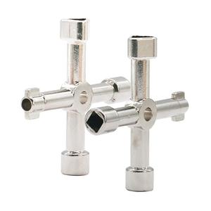 Llave Triangular Multifuncional Nueva, Llave de Orificio Cuadrado para Gabinetes de Control Eléctrico, Puerta de Ascensor/Tren, Agua - Product Image 2